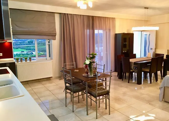 Luxury House In With A Great View Balcony * Nauplion
